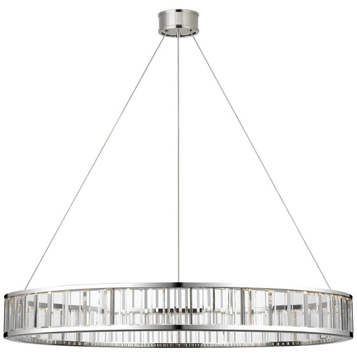 Iterna LED Chandelier Polished Nickel