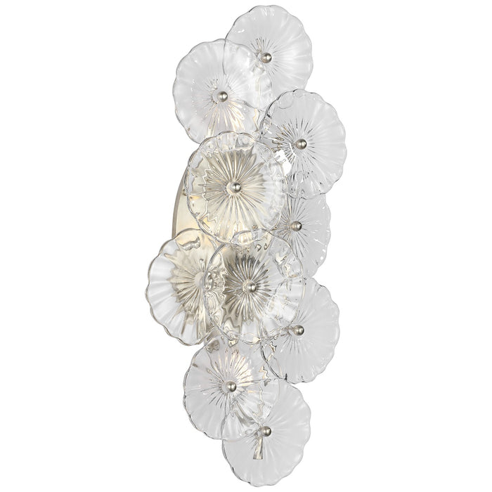 Visual Comfort Signature - JN 2035BSL-CG - LED Wall Sconce - Gianna - Burnished Silver Leaf