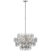 Visual Comfort Signature - JN 5035BSL-CG - LED Chandelier - Gianna - Burnished Silver Leaf