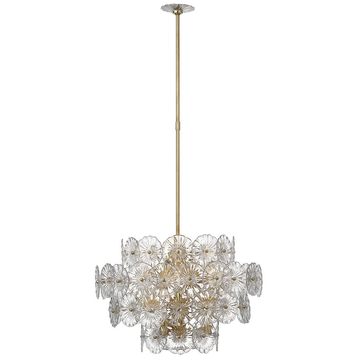 Visual Comfort Signature - JN 5035G-CG - LED Chandelier - Gianna - Gild