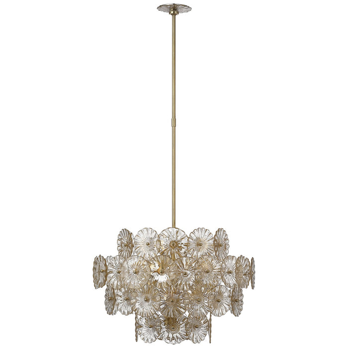 Visual Comfort Signature - JN 5035G-GF - LED Chandelier - Gianna - Gild
