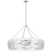 Visual Comfort Signature - JN 5037BSL-CG - LED Chandelier - Gianna - Burnished Silver Leaf