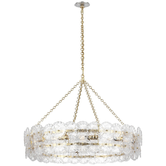 Visual Comfort Signature - JN 5037G-CG - LED Chandelier - Gianna - Gild