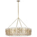 Visual Comfort Signature - JN 5037G-GF - LED Chandelier - Gianna - Gild