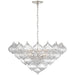 Visual Comfort Signature - JN 5145BSL-CG - LED Chandelier - Caselli - Burnished Silver Leaf