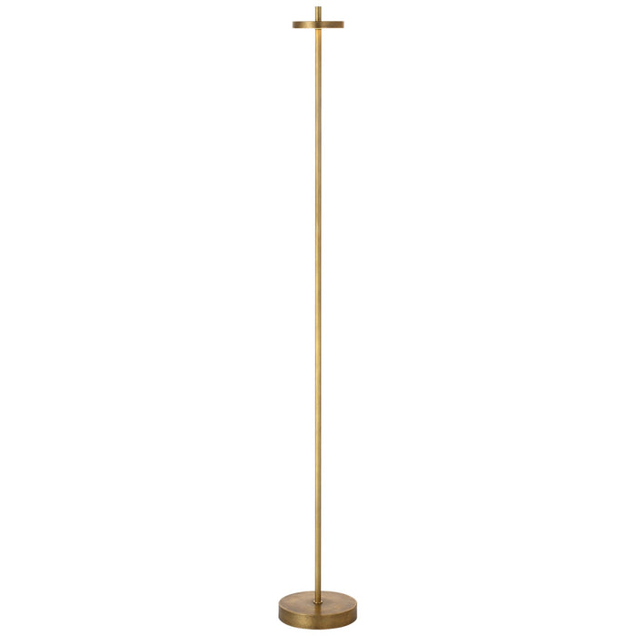 Visual Comfort Signature - KW 1750MBR - LED Floor Lamp - Sene - Museum Brass