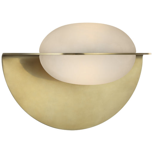 Fosse LED Wall Sconce Antique-Burnished Brass