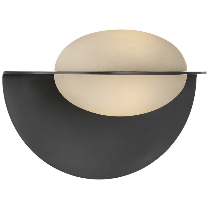 Visual Comfort Signature - KW 2001BZ-ALB - LED Wall Sconce - Fosse - Bronze