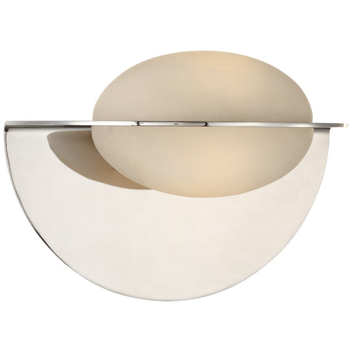 Fosse LED Wall Sconce Polished Nickel