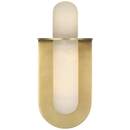 Fosse LED Wall Sconce Antique-Burnished Brass