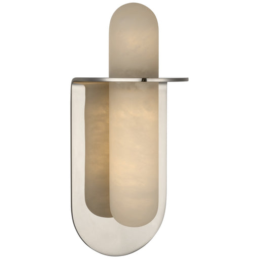 Fosse LED Wall Sconce Polished Nickel