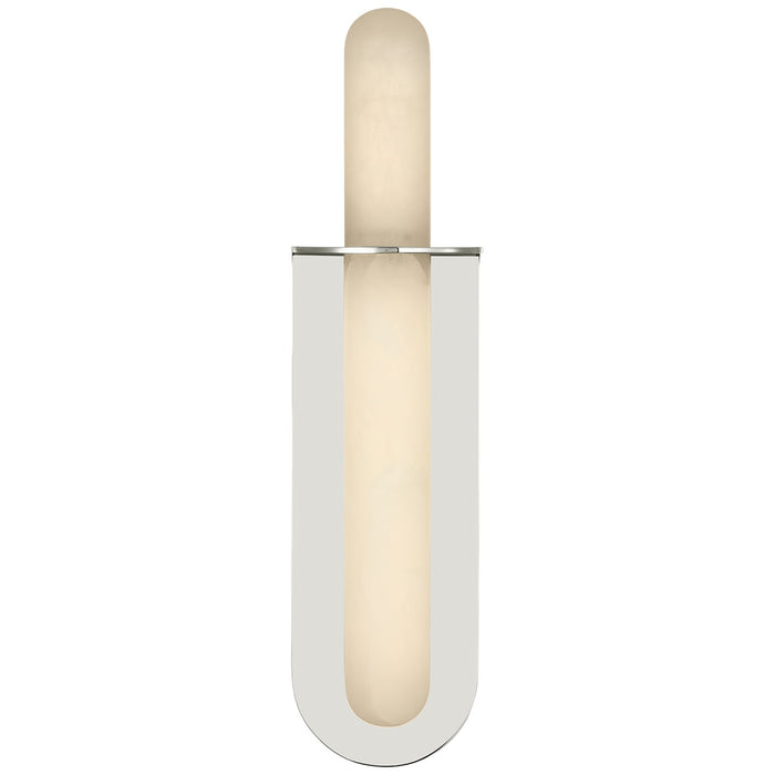 Visual Comfort Signature - KW 2004PN-ALB - LED Wall Sconce - Fosse - Polished Nickel
