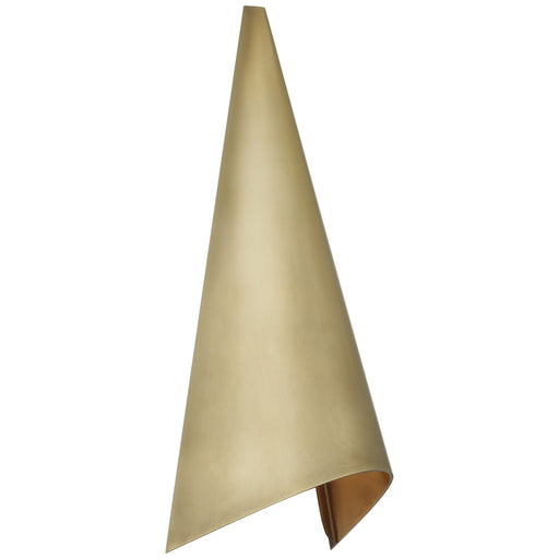 Piel LED Wall Sconce Antique-Burnished Brass
