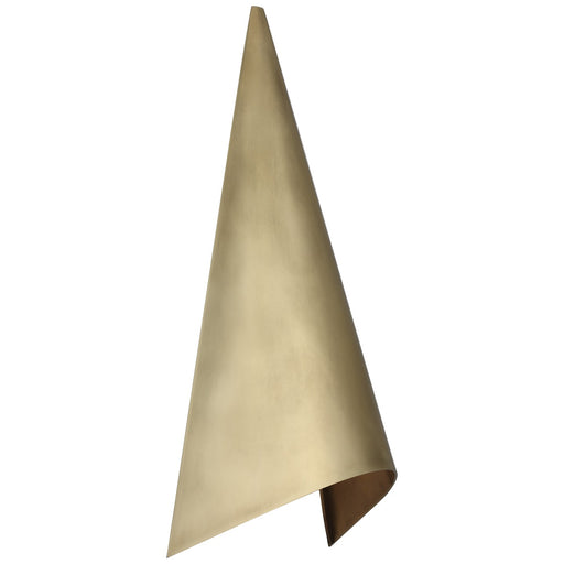 Piel LED Wall Sconce Antique-Burnished Brass