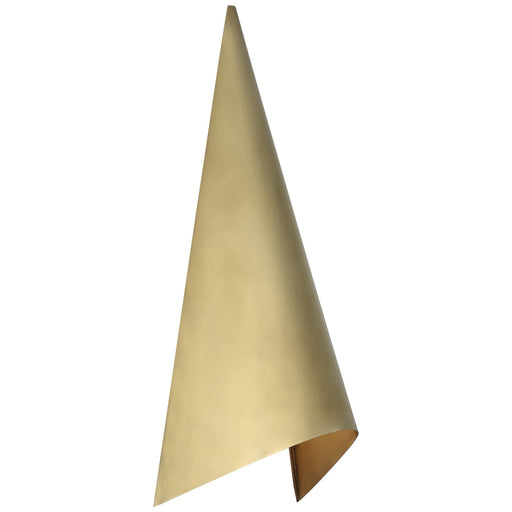 Piel LED Wall Sconce Antique-Burnished Brass