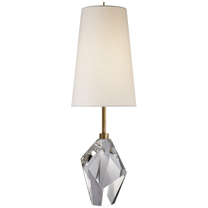 Visual Comfort Signature - KW 3012CG-L-CL - LED Table Lamp - Halcyon - Crystal