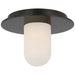 Visual Comfort Signature - KW 4005BZ-ALB - LED Flush Mount - Fosse - Bronze
