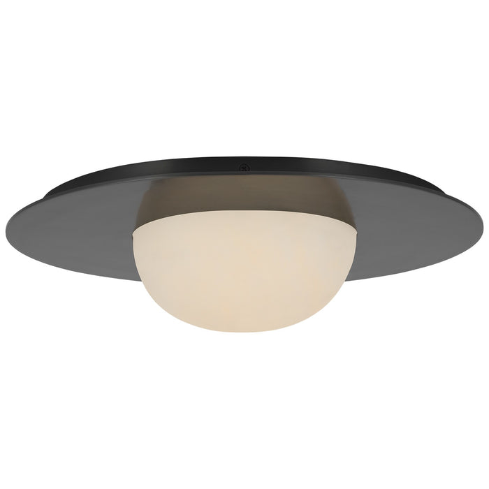 Visual Comfort Signature - KW 4007BZ-ALB - LED Flush Mount - Fosse - Bronze