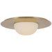 Visual Comfort Signature - KW 4008AB-ALB - LED Flush Mount - Fosse - Antique-Burnished Brass