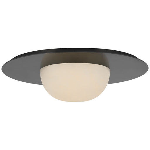 Visual Comfort Signature - KW 4008BZ-ALB - LED Flush Mount - Fosse - Bronze