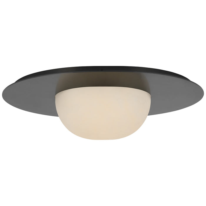 Visual Comfort Signature - KW 4008BZ-ALB - LED Flush Mount - Fosse - Bronze