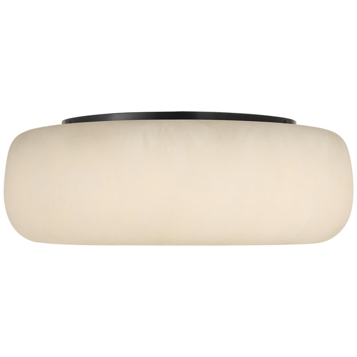 Visual Comfort Signature - KW 4904ALB/BZ - LED Flush Mount - Formosa - Alabaster and Bronze