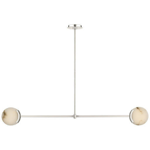 Visual Comfort Signature - KW 5604PN-ALB - LED Pendant - Melange - Polished Nickel