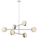 Visual Comfort Signature - KW 5607PN-ALB - LED Chandelier - Melange - Polished Nickel