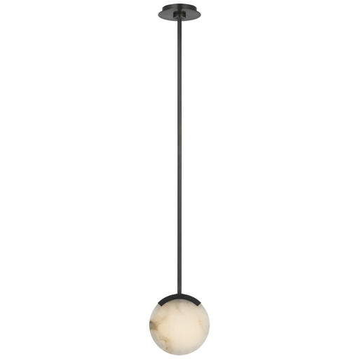 Visual Comfort Signature - KW 5611BZ-ALB - LED Pendant - Melange - Bronze