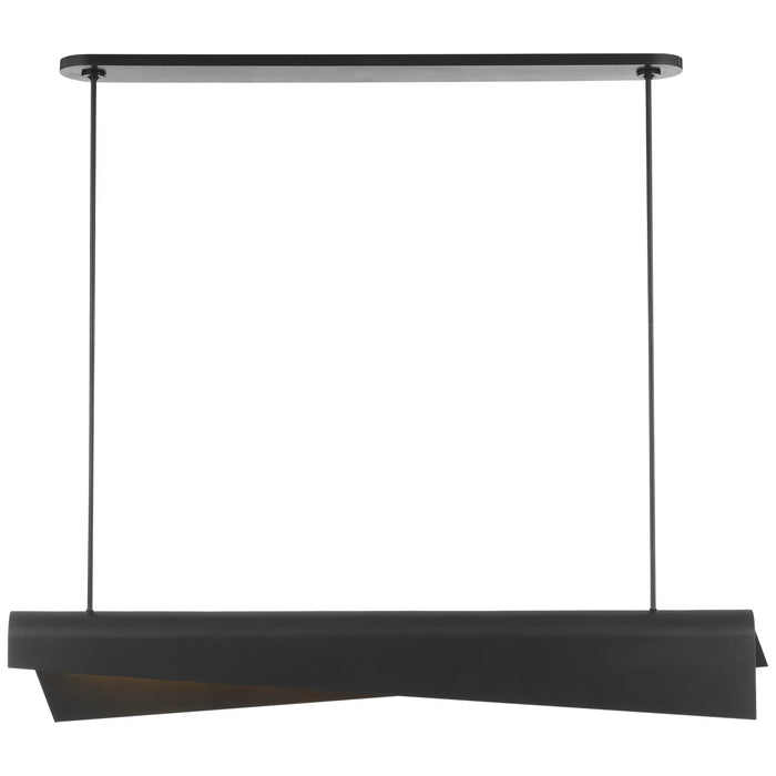 Visual Comfort Signature - KW 5633BZ - LED Pendant - Piel - Bronze