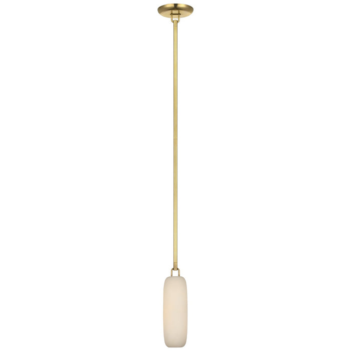 Visual Comfort Signature - KW 5901AB-ALB - LED Pendant - Formosa - Antique-Burnished Brass