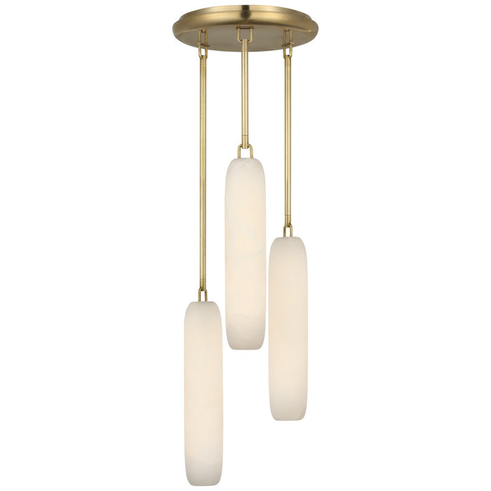 Visual Comfort Signature - KW 5910AB-ALB - LED Pendant - Formosa - Antique-Burnished Brass