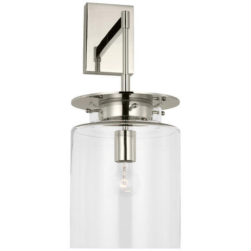 Elias LED Wall Sconce Polished Nickel