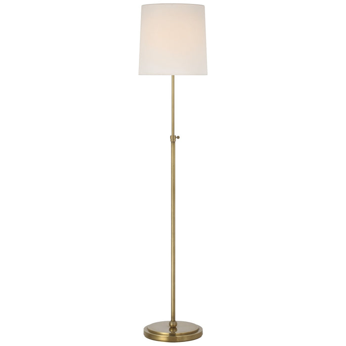 Visual Comfort Signature - TOB 1022HAB-L-CL - LED Floor Lamp - Bryant - Hand-Rubbed Antique Brass
