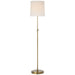 Visual Comfort Signature - TOB 1022HAB-L-CL - LED Floor Lamp - Bryant - Hand-Rubbed Antique Brass
