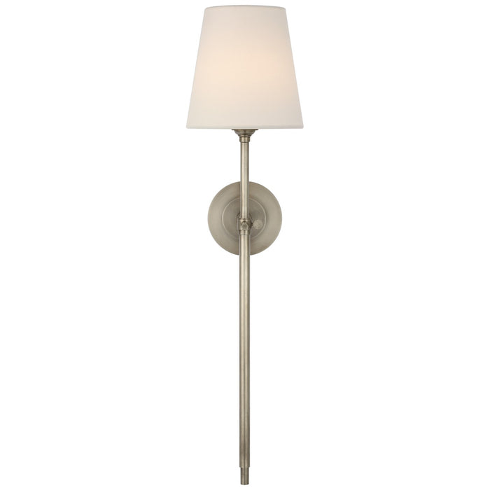 Visual Comfort Signature - TOB 2044AN-L-CL - LED Wall Sconce - Bryant - Antique Nickel