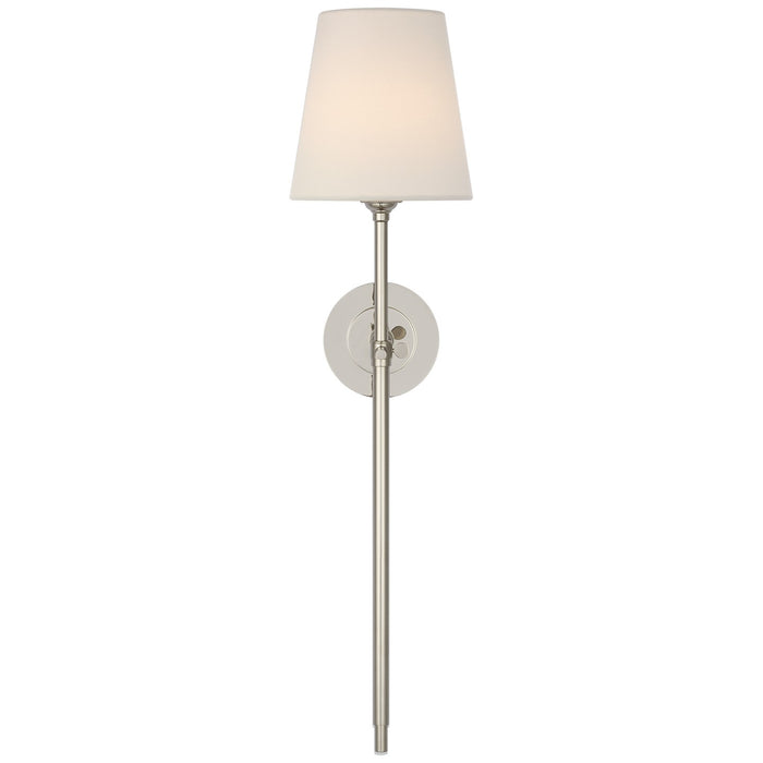Visual Comfort Signature - TOB 2044PN-L-CL - LED Wall Sconce - Bryant - Polished Nickel