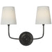 Visual Comfort Signature - TOB 2088BZ-L-CL - LED Wall Sconce - Vendome - Bronze