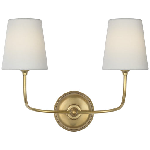 Vendome LED Wall Sconce Hand-Rubbed Antique Brass