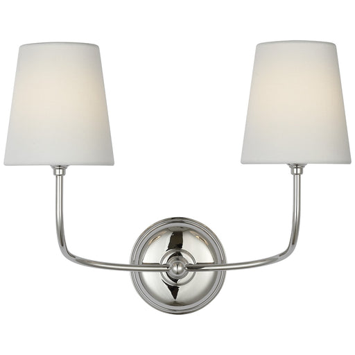 Vendome LED Wall Sconce Polished Nickel