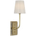 Visual Comfort Signature - TOB 2189HAB-WG-CL - LED Wall Sconce - Hulton - Hand-Rubbed Antique Brass