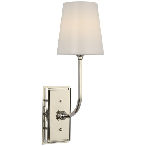 Hulton LED Wall Sconce Polished Nickel