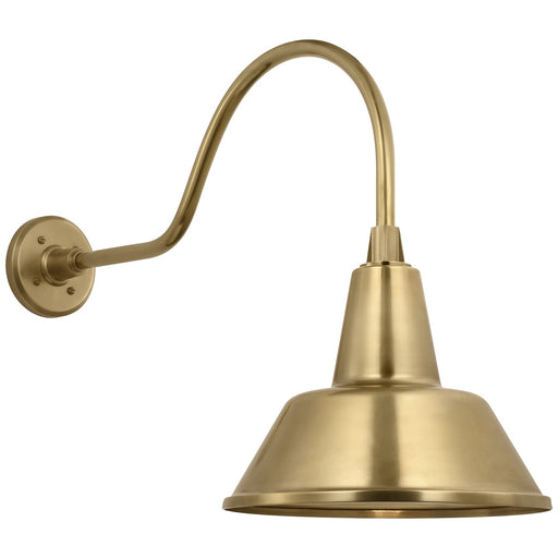 Academy Barn Light LED Barn Light Hand-Rubbed Antique Brass