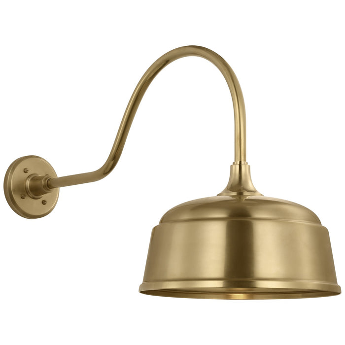 Visual Comfort Signature - TOB 2802HAB/S6-HAB - LED Barn Light - Academy Barn Light - Hand-Rubbed Antique Brass
