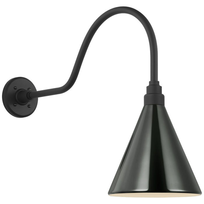 Visual Comfort Signature - TOB 2802MBK/S10-G - LED Barn Light - Academy Barn Light - Matte Black
