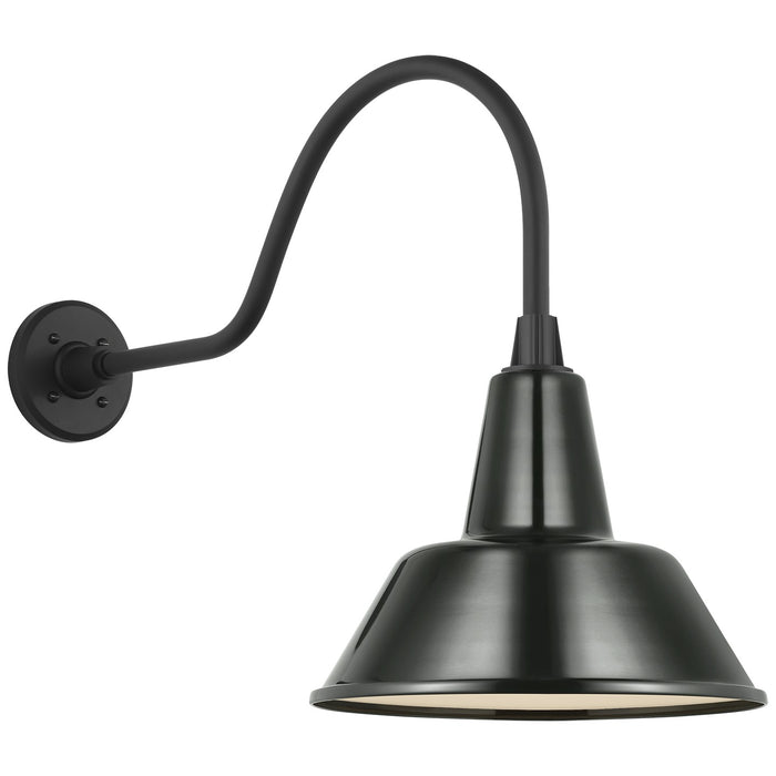 Visual Comfort Signature - TOB 2802MBK/S1-G - LED Barn Light - Academy Barn Light - Matte Black