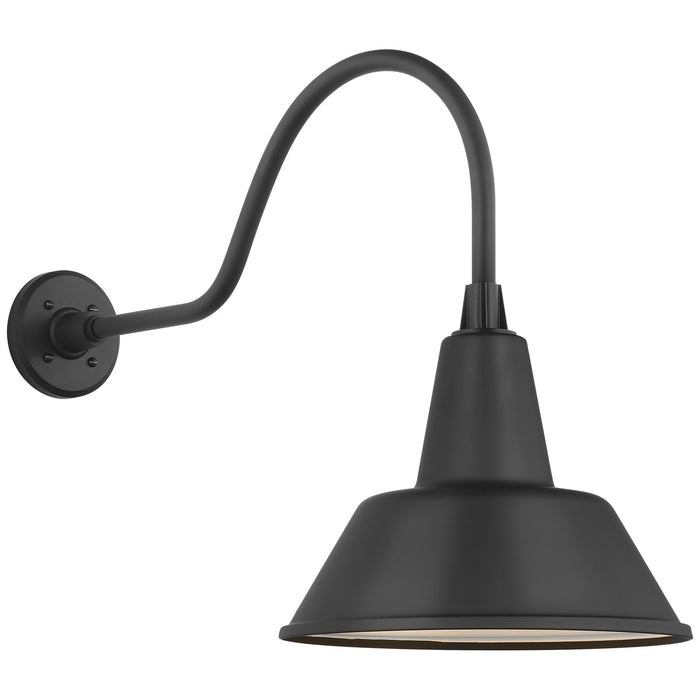 Visual Comfort Signature - TOB 2802MBK/S1-MBK - LED Barn Light - Academy Barn Light - Matte Black