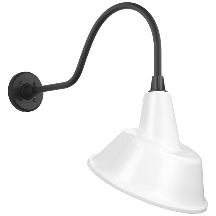 Visual Comfort Signature - TOB 2802MBK/S3-WHT - LED Barn Light - Academy Barn Light - Matte Black