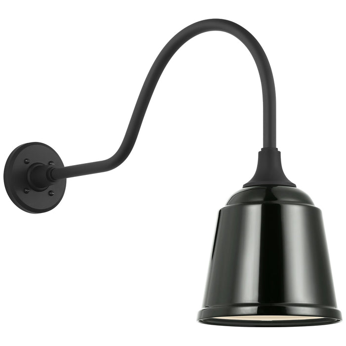 Visual Comfort Signature - TOB 2802MBK/S5-G - LED Barn Light - Academy Barn Light - Matte Black
