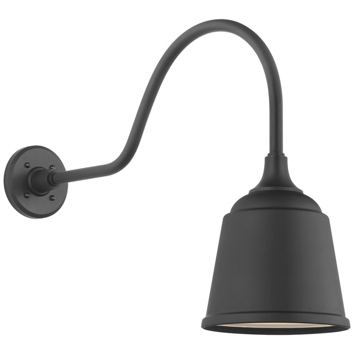 Visual Comfort Signature - TOB 2802MBK/S5-MBK - LED Barn Light - Academy Barn Light - Matte Black
